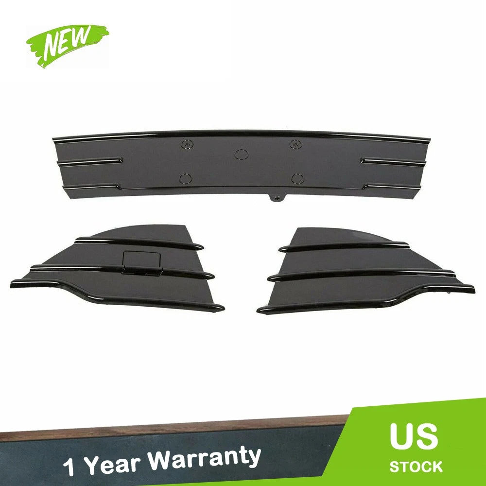 Front Lower Grille Replacement Set for Ford Escape (2013–2016) Black