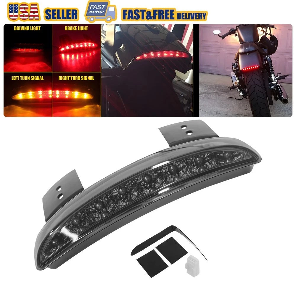 LED Brake Tail Lights for Harley Sportster XL883 1200 (2004–2023)