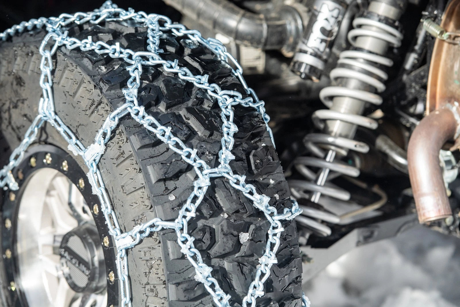 Sedona Diamond V-Bar Snow Tire Chains for ATV UTV (30x10-14 & 30x10-15)