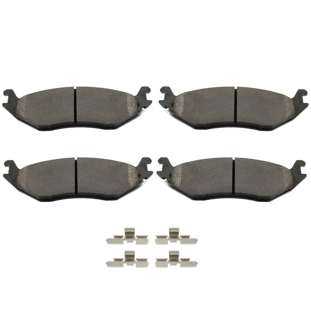 Rear Ceramic Brake Pads for Dodge Durango (2004–2006) D898-7775