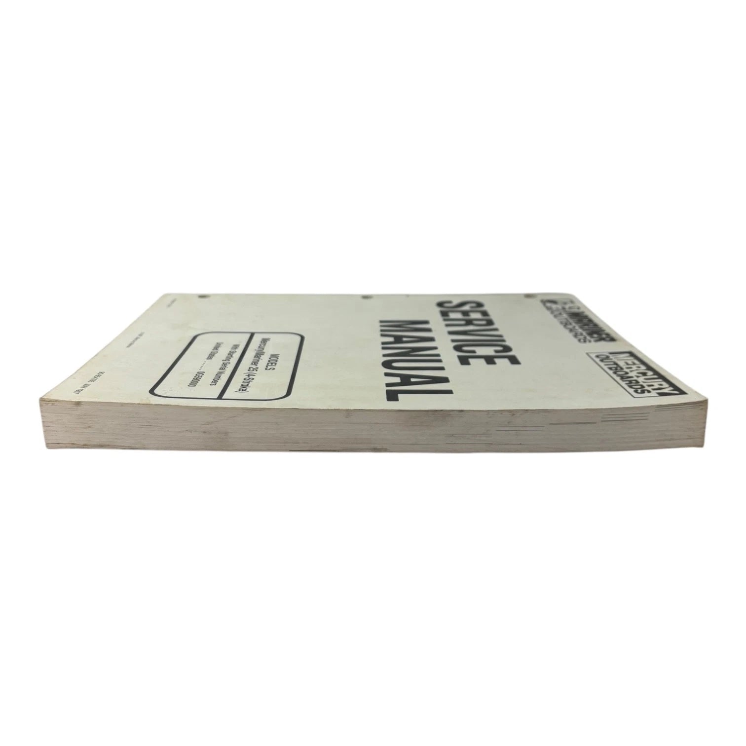 Service Manual for Mercury Mariner Outboards 90-854785 (1997)