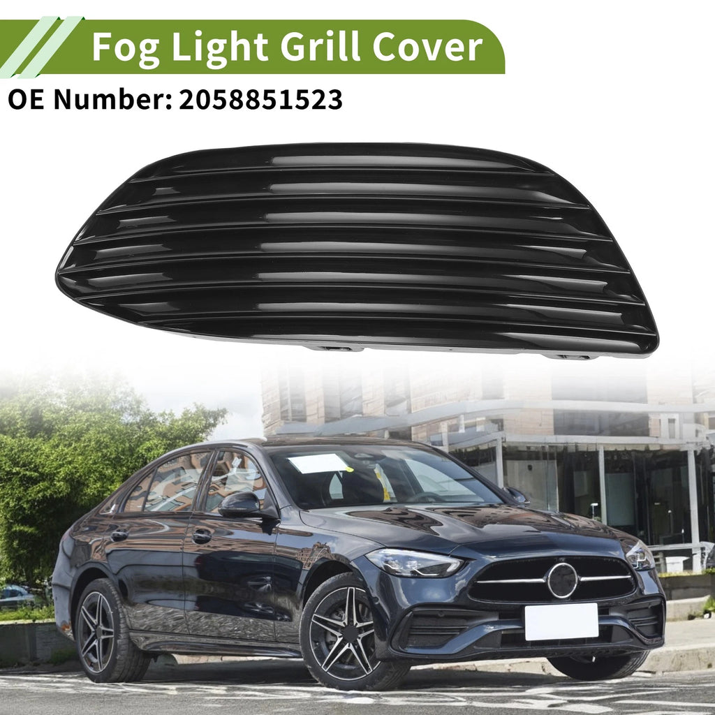 1pc Fog Light Grill for Mercedes-Benz C-Class (2015–2018) No. 2058851523