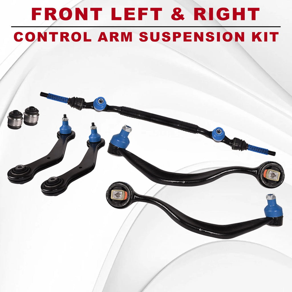 Set of 15 Control Arm Bushings & Tie Rods for BMW 740i 750iL (1995–2001)