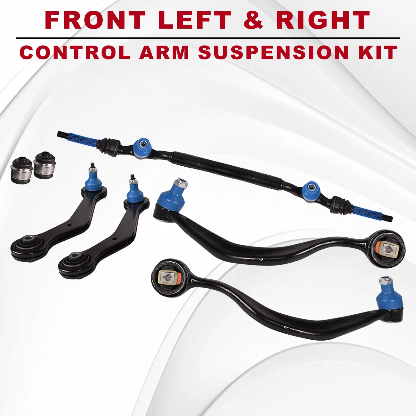 Set of 15 Control Arm Bushings & Tie Rods for BMW 740i 750iL (1995–2001)
