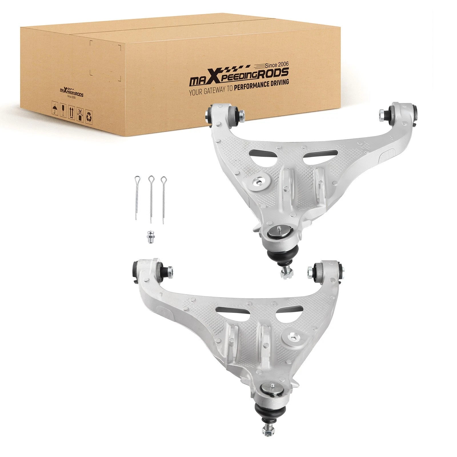 2X Front Lower Control Arms & Ball Joint Assembly for Ford F-150 (2004–2008)