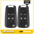 2X Key Fob Remote Shell Case for GMC Terrain Chevrolet Sonic