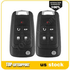 2X Key Fob Remote Shell Case for GMC Terrain Chevrolet Sonic