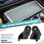2X Upper Radiator Insulator Mount Bracket for GMC Terrain (2018–2021) No.84981711