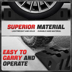 Stackable Wheel Chock for Heavy-Duty Use (80000 lbs Capacity)
