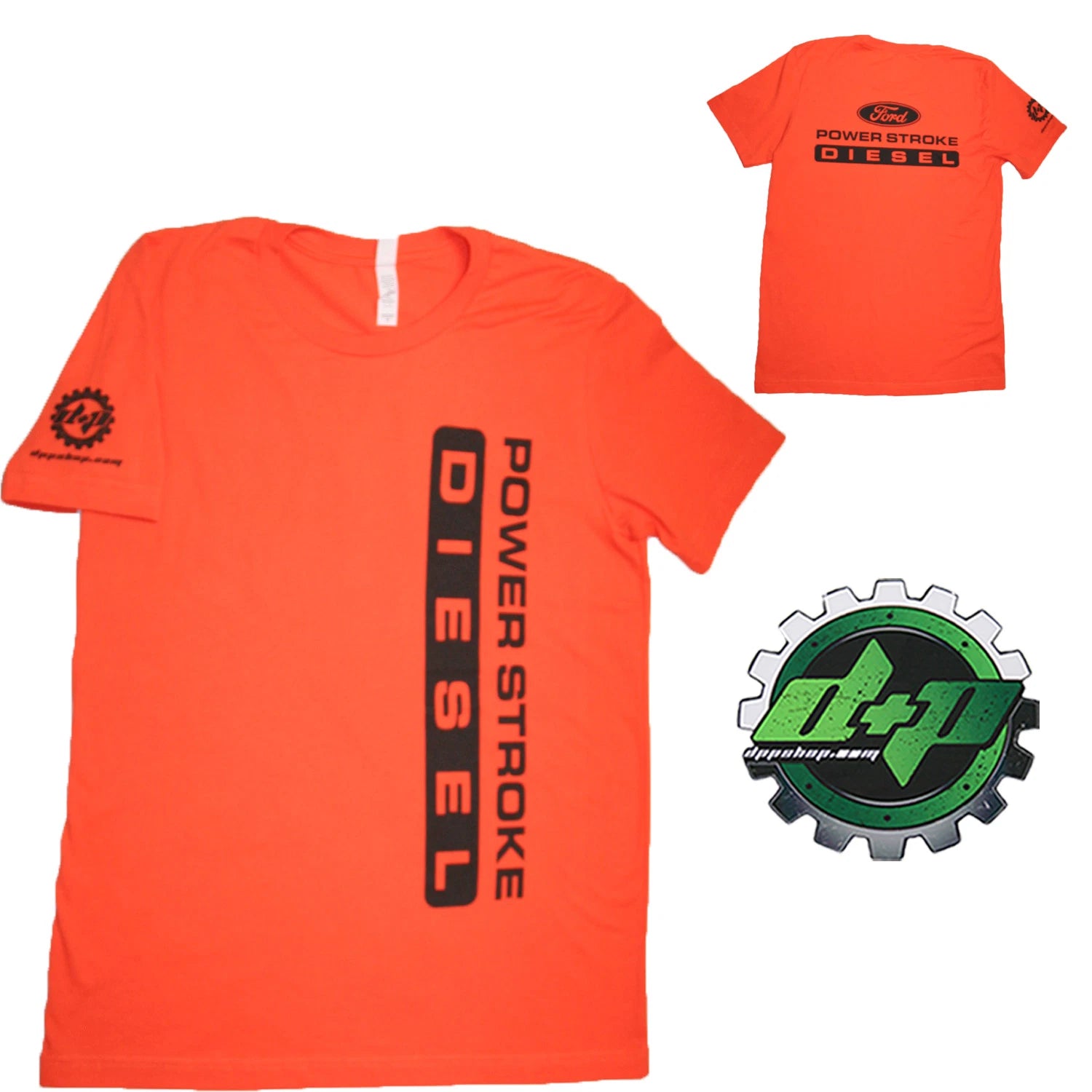 Powerstroke Diesel Tee for Ford Truck (4X4, Medium)
