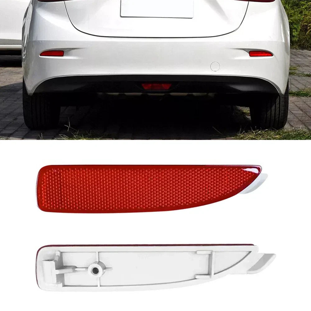 Rear Bumper Reflectors  Left & Right for Mazda 3 (2014-2018)