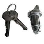 Chrome Ignition Lock Cylinder with Keys for Chevrolet Corvette (1953-1964)