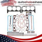 Head Gasket Bolts Set for Chevrolet Astro Blazer S10 GMC Safari Sonoma (1995–2005)