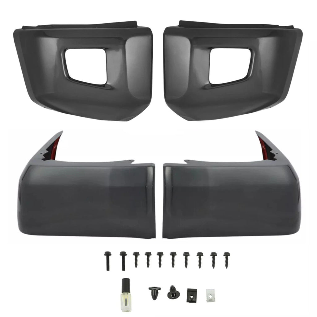 Set of 4 Bumper Covers for Toyota Tundra (2014–2021) Magnetic Gray