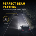 2X AUXITO 9005 H11 LED Headlight Bulbs for Make Model