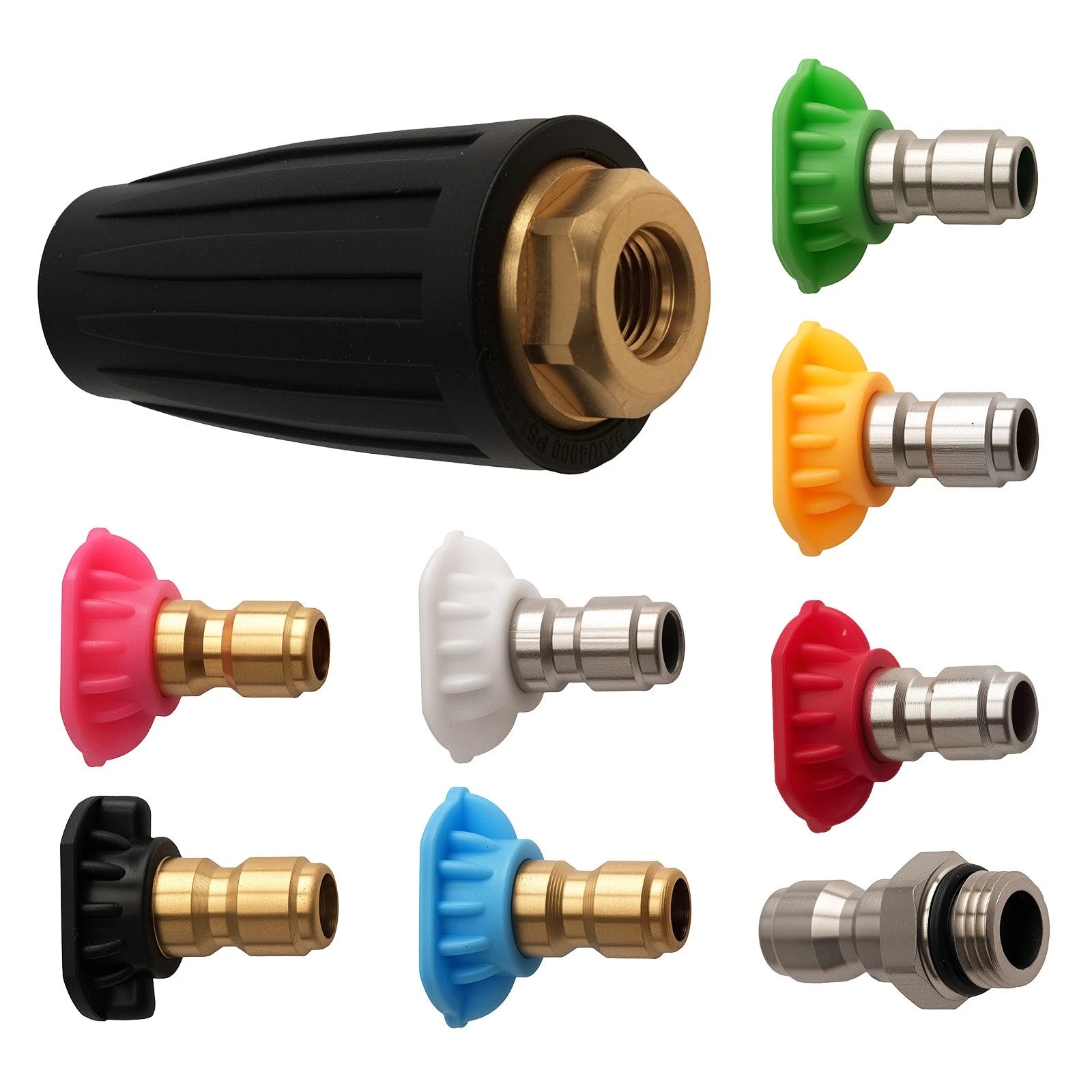 Turbo Nozzle Spray Kit for Pressure Washer (4000 PSI, 4.0 GPM)
