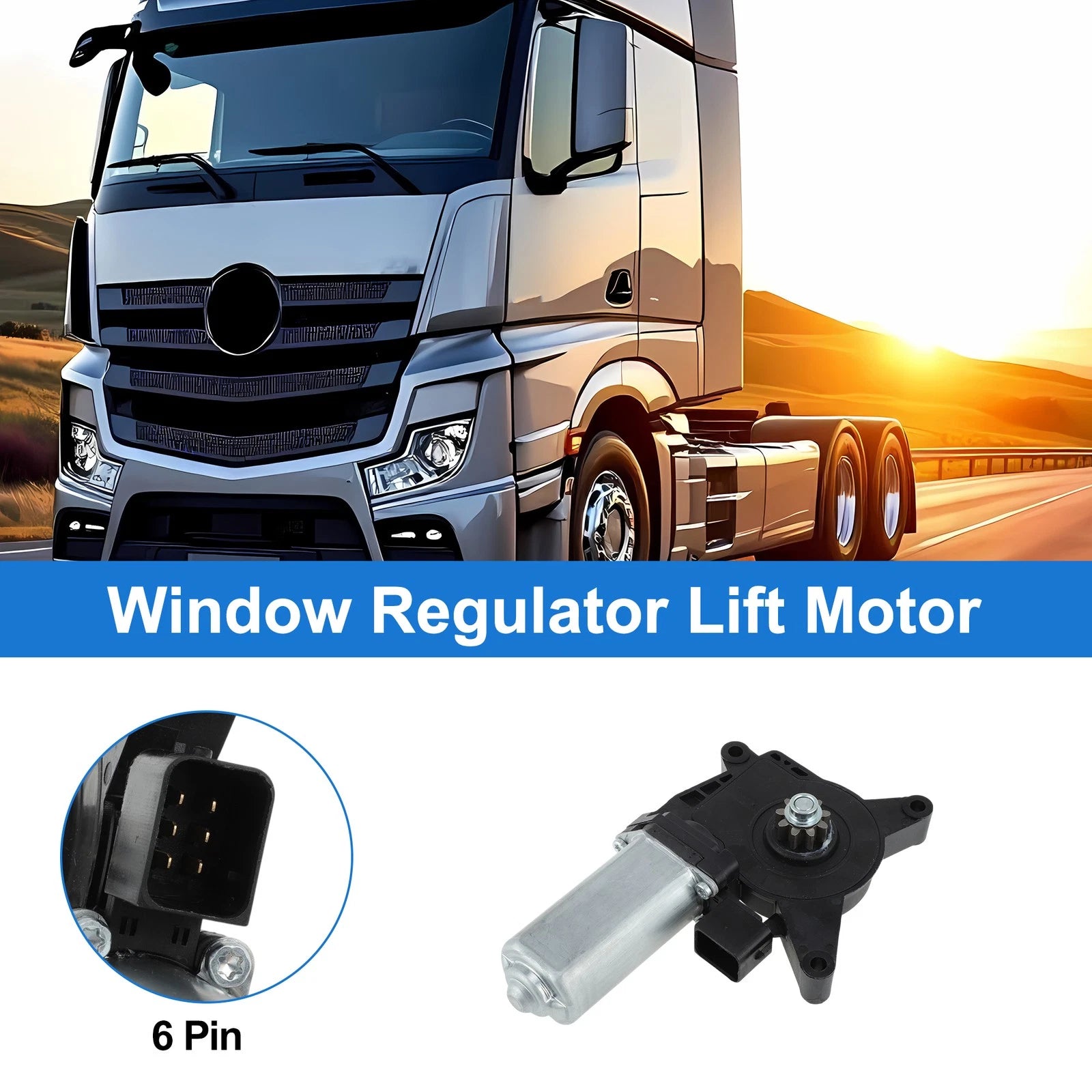 Power Window Regulator Lift Motor No.0008202608 for Mercedes-Benz Actros 