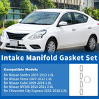 Intake Manifold Gasket Set MS19599/MS97038 for Nissan NV200 (2013–2021) 2.0L