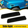 2X Smoke Front Side Marker Light Housing for Jeep Wrangler YJ (1987–1995)