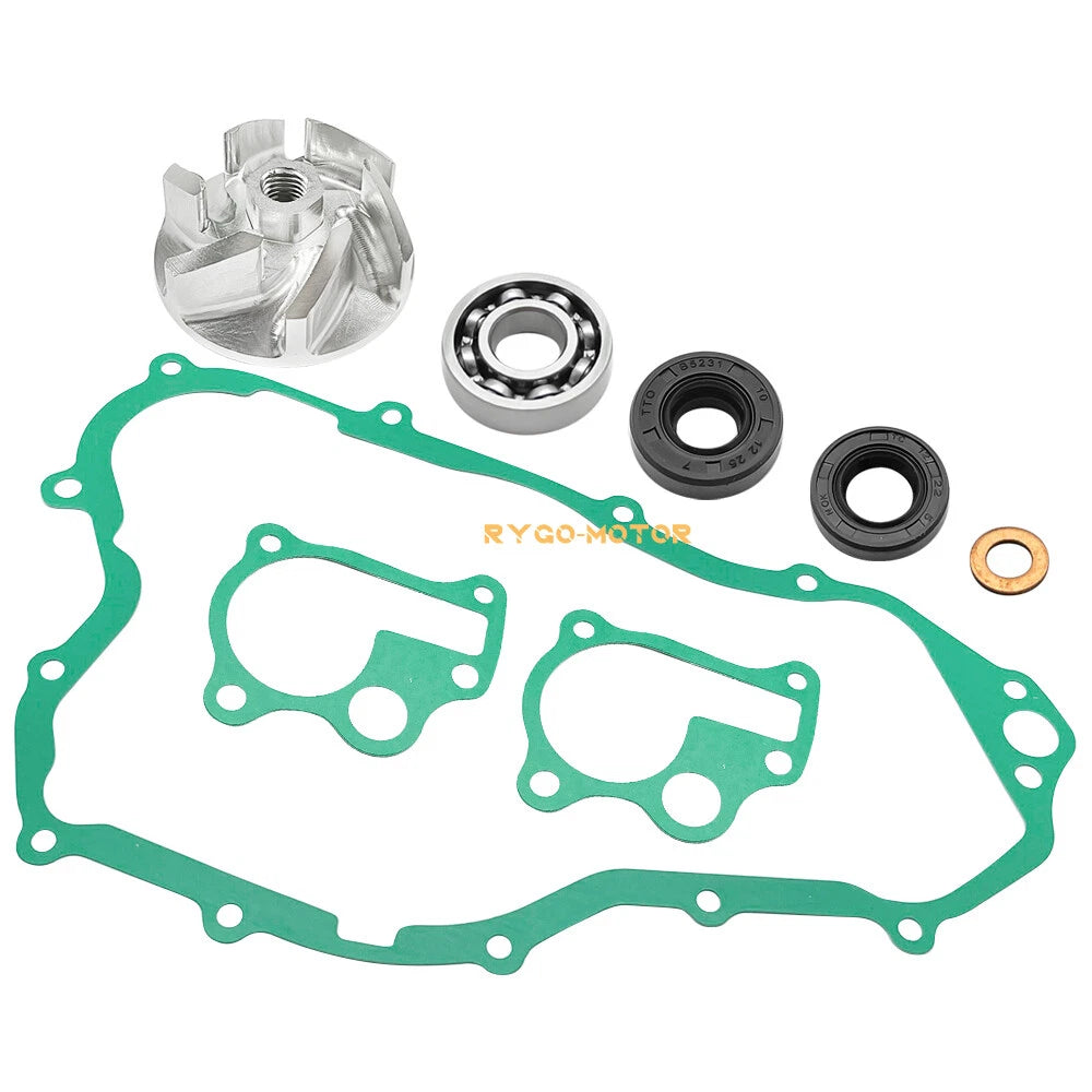 Water Pump Impeller & Gaskets Rebuild Kit for Honda CR250R (1992–2001)