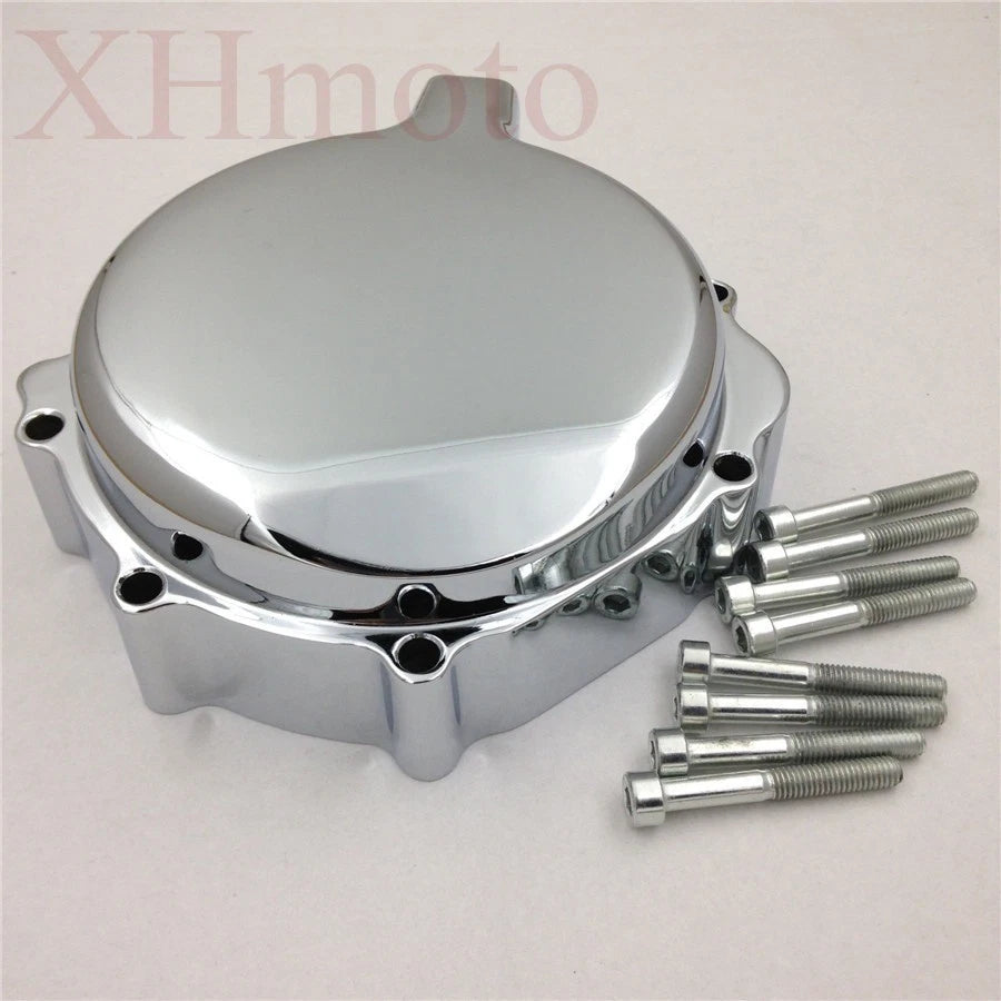 Engine Stator Cover for Suzuki GSXR 600 (2001–2003), GSXR 750 (2000–2003), GSXR 1000 (2001–2002) Chrome