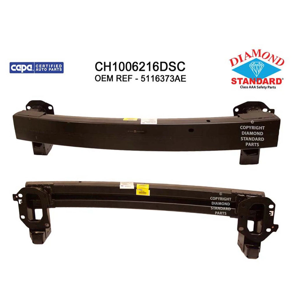 Replacement Steel Front Bumper Impact Bar for See compatibility Chart (2024–2025)