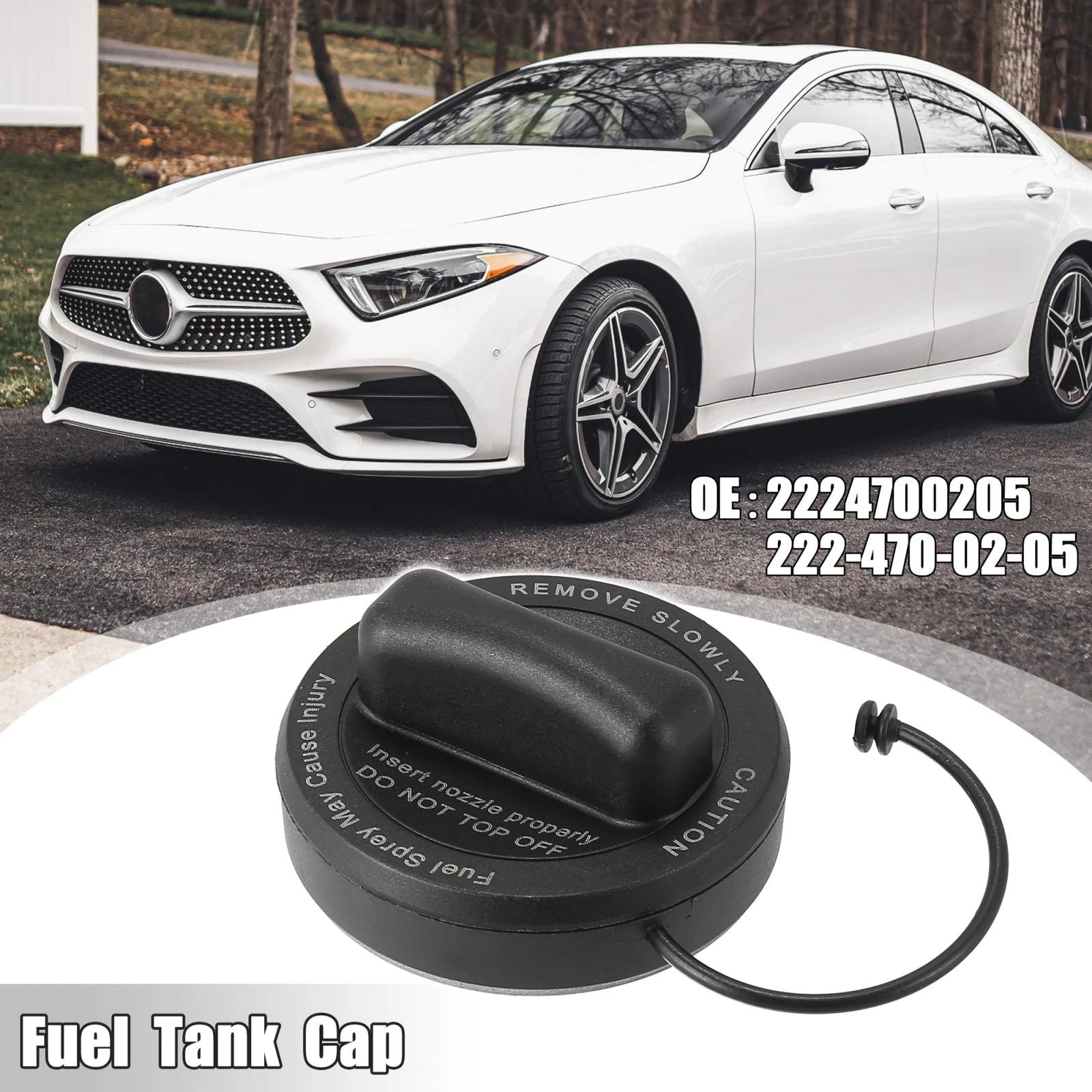Fuel Tank Cap for Mercedes-Benz CLA250 CLA45 AMG E300 E43 (2014–2020)