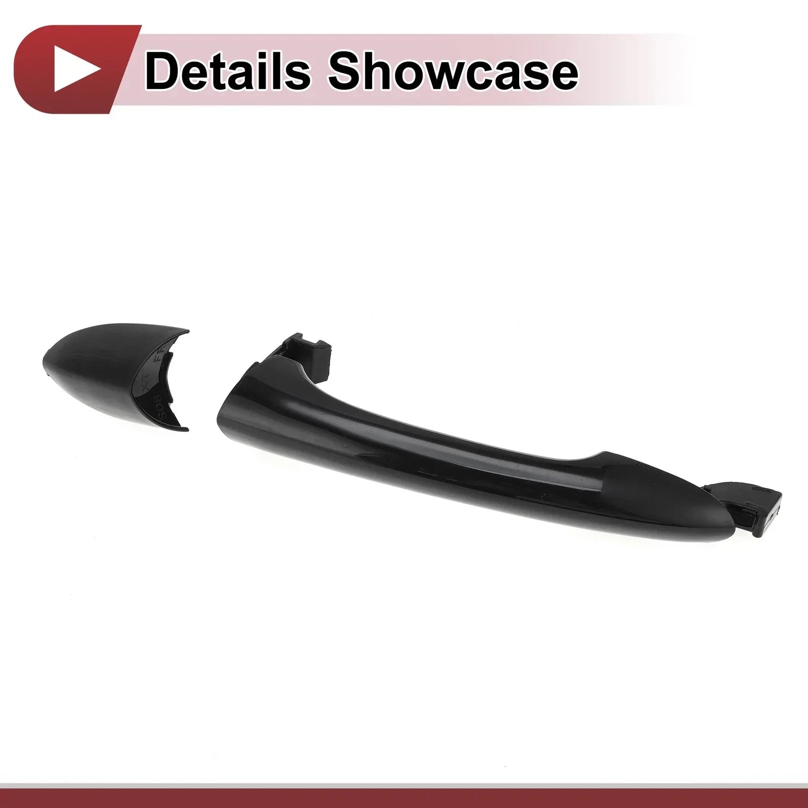 Car Door Handle Grip for Hyundai Sonata 2011-2014 Front Right Black
