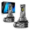 2X H11 LED Headlight Bulbs Kit 90W 20000LM 6500K for