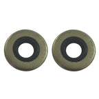 2Pcs Marine Oil Seal for Johnson/Evinrude 318973 321480 GLM 86170