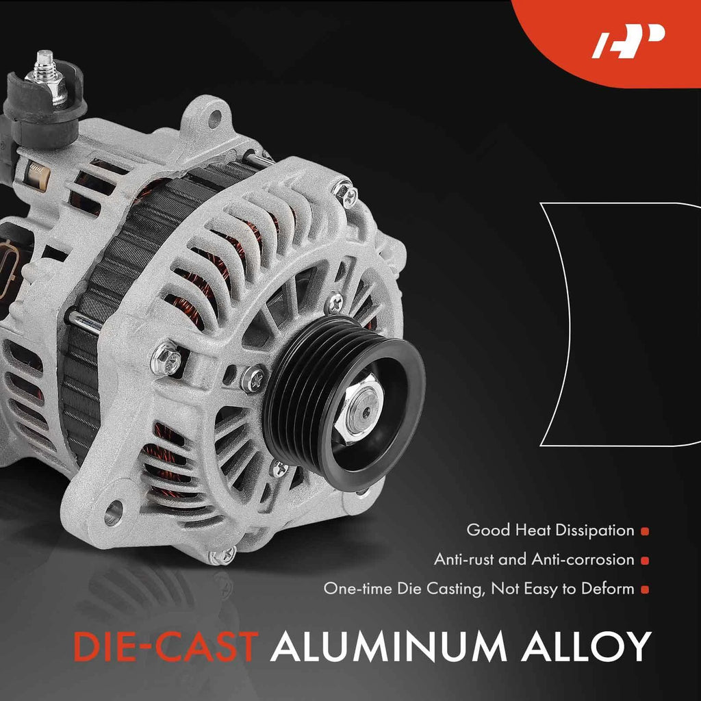Alternator for Ford Ranger (2010–2011) L4 2.3L 100A 6-Groove