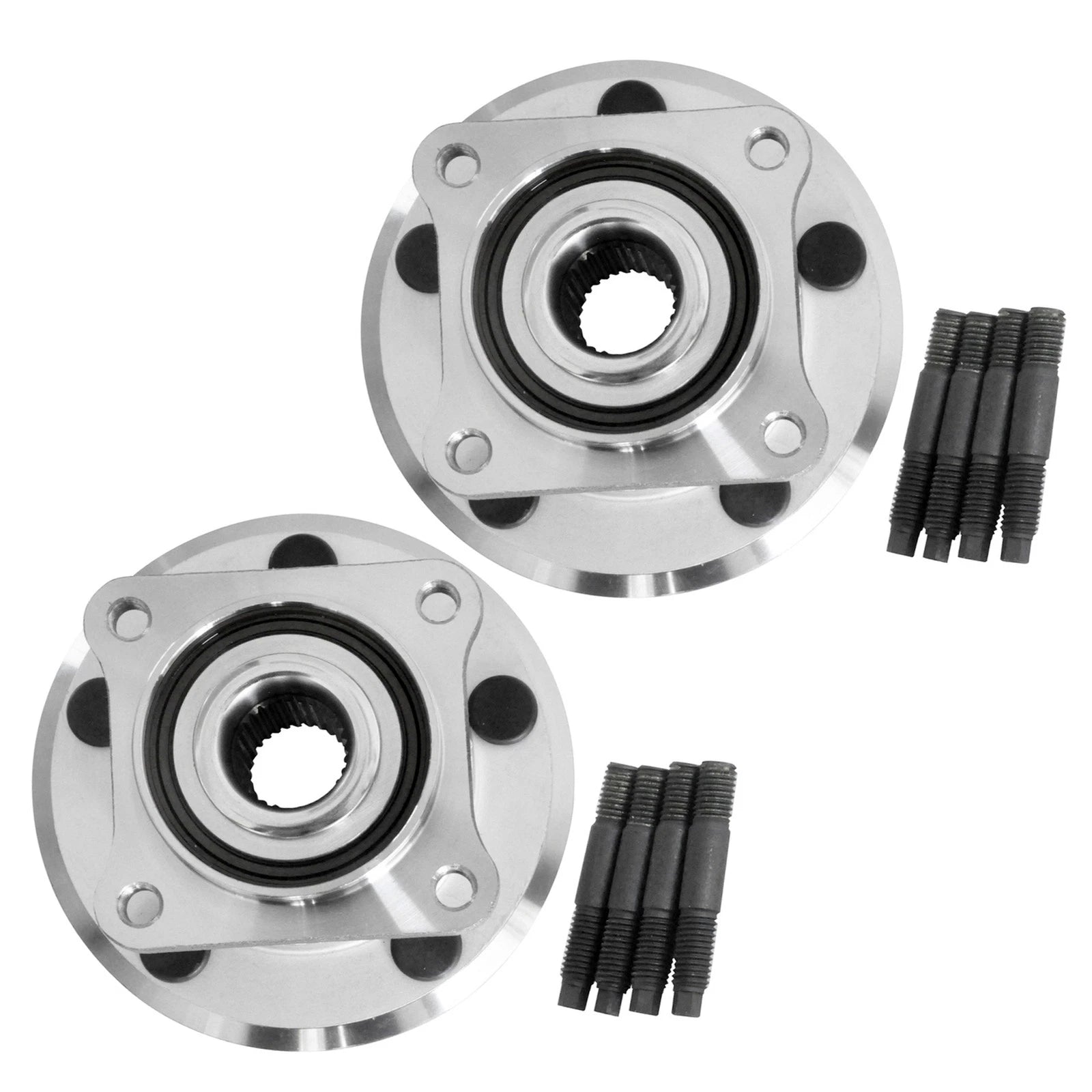 2X Rear Wheel Hub Bearing Assemblies 512302 for Jeep Commander Grand Cherokee (2006–2010)