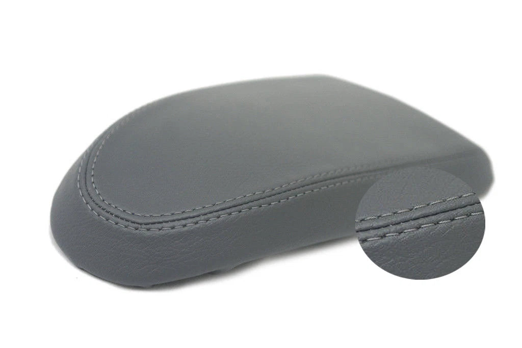 Center Console Armrest Cover for Ford Focus (2000–2007) Gray Leather