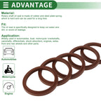 Set of 5 Oil Seal Rotary Shaft Seal FKM Rubber 50x60x5.5mm