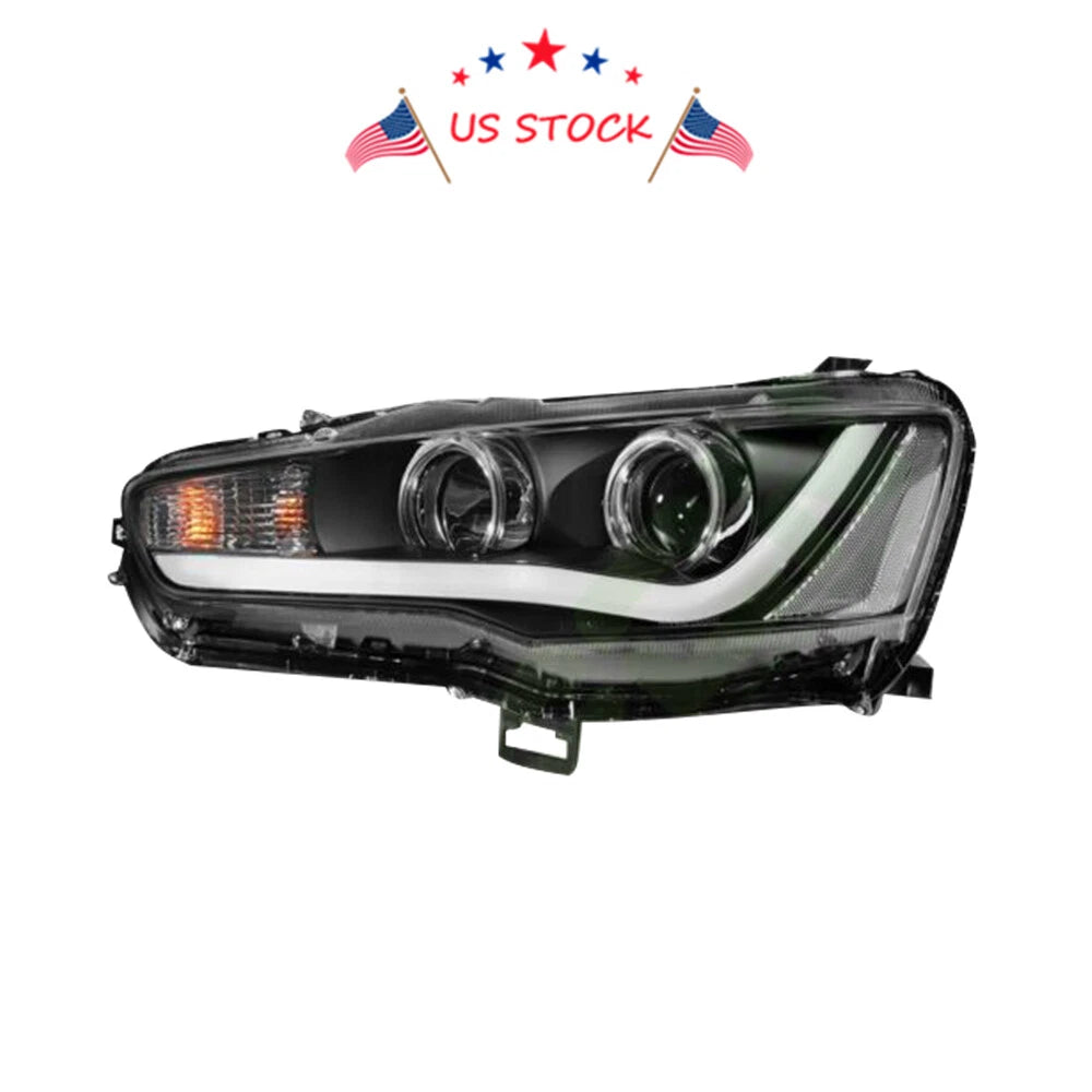 Halo Projector LED Headlights for Mitsubishi Lancer (2008-2016)