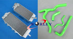 Aluminum Radiator & Hose for Kawasaki KX250F KXF250 (2006-2008)