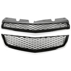 Black Honeycomb Front Upper & Lower Bumper Grille for Chevy Equinox (2010–2015)