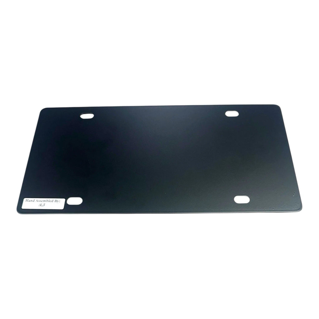 Steel License Plate Blackout Georgia State Flag for All Vehicles (Universal)