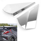 Rear Tail Side Window Spoiler Cover Trim for Toyota CHR (2016-2022) Chrome