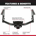 Class 4 2" Trailer Hitch Receiver for Ram 1500 (2011–2018)