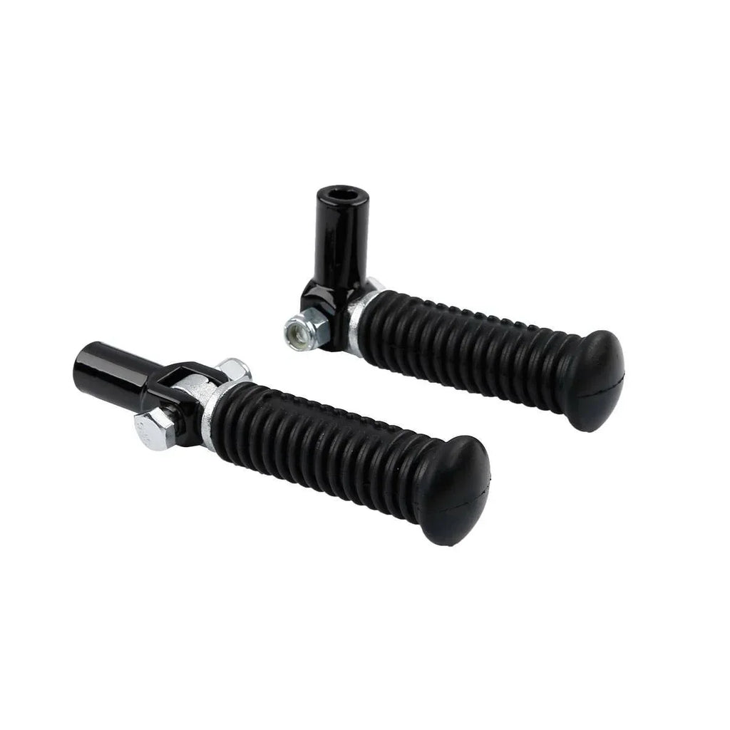Black Passenger Footpeg Clevis Support Mount for Harley Softail (2000-2006)