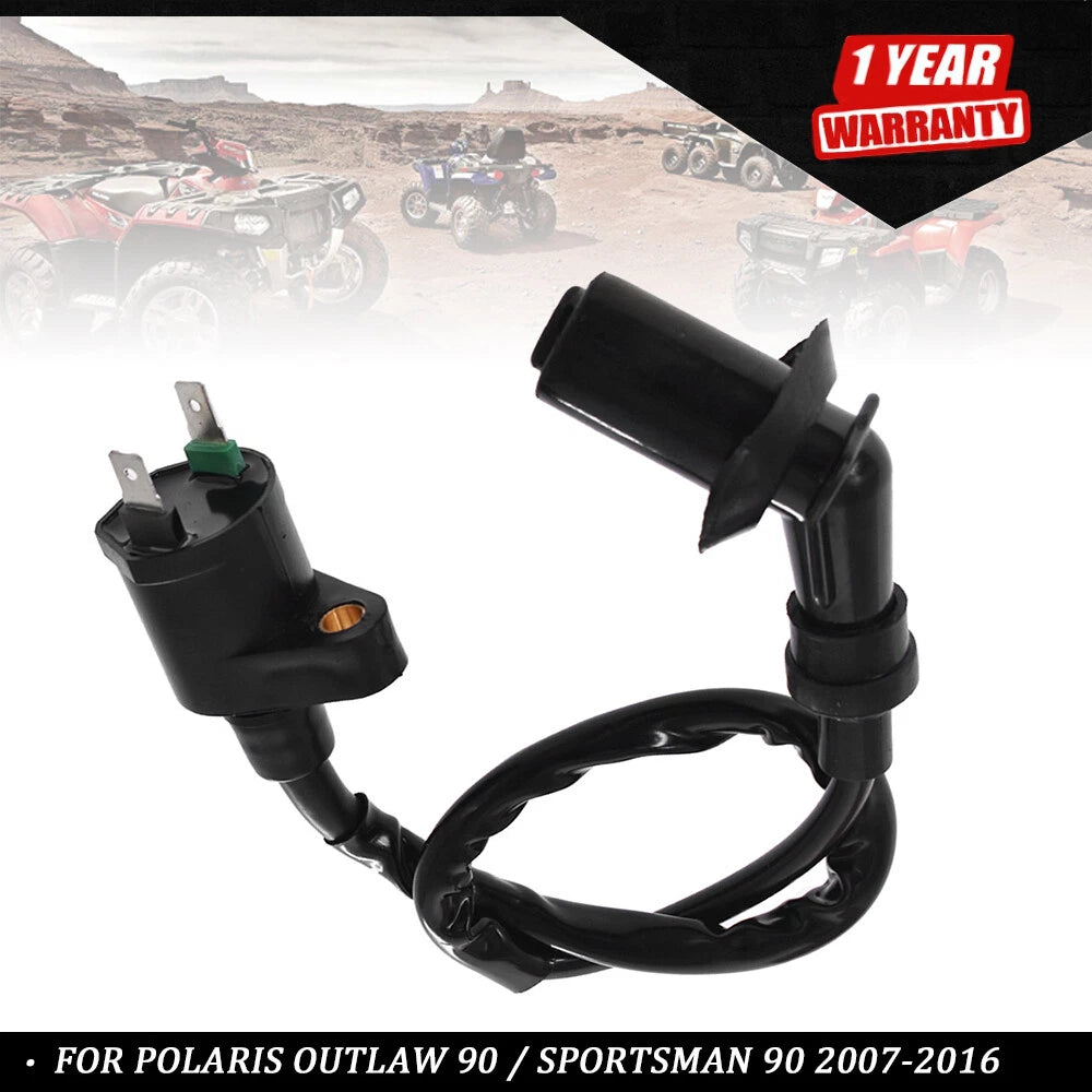 Ignition Coil for Polaris Outlaw 50/90, Predator 50, RZR170 (2007–2015)