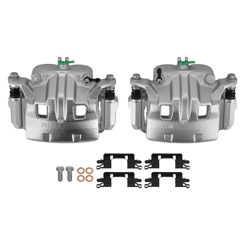 Disc Brake Caliper Set Front for Nissan Pathfinder (2005–2012) with Bracket