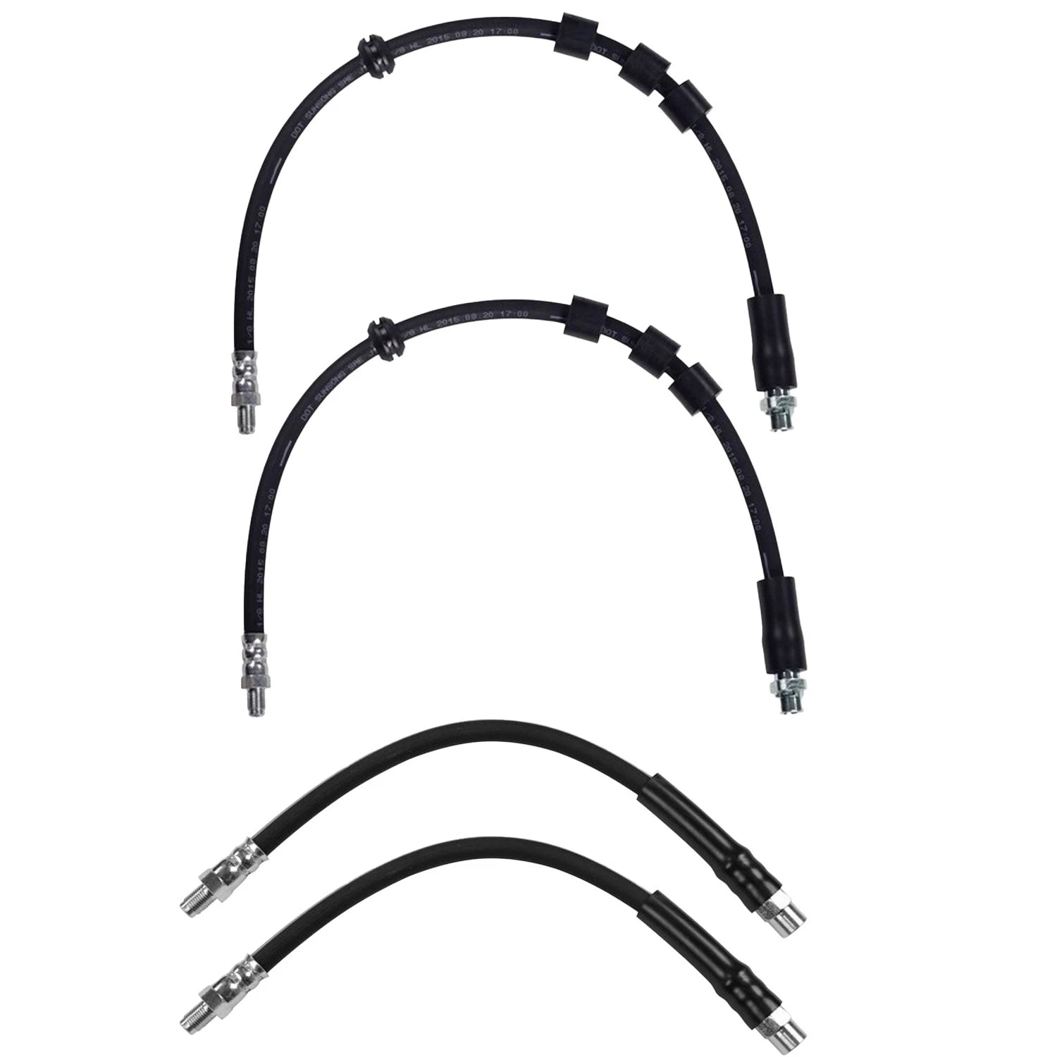 Sunsong Brake Hydraulic Hose Kit for BMW E60 525i 525xi 528i (2006–2010)