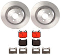Brembo Rear Brake Kit Ceramic Pads Disc Rotors for Mercedes-Benz ML Class (1998–2005)