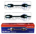 Set of 2 Front CV Axle Shafts for Kia Sportage (2005–2010)