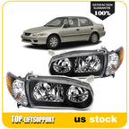 Halogen Headlight Assembly for Toyota Corolla (2001–2002) with Projector