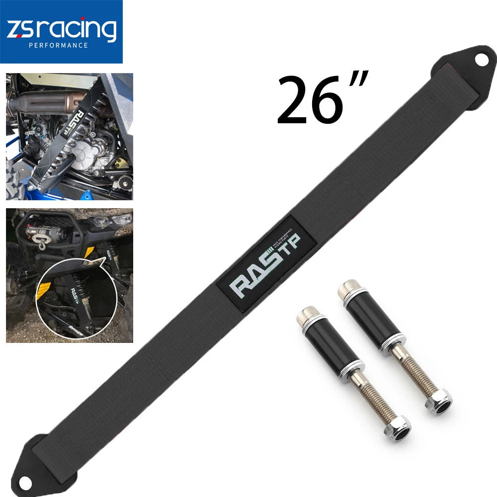 26" Black Limit Straps for Shock Suspension Travel
