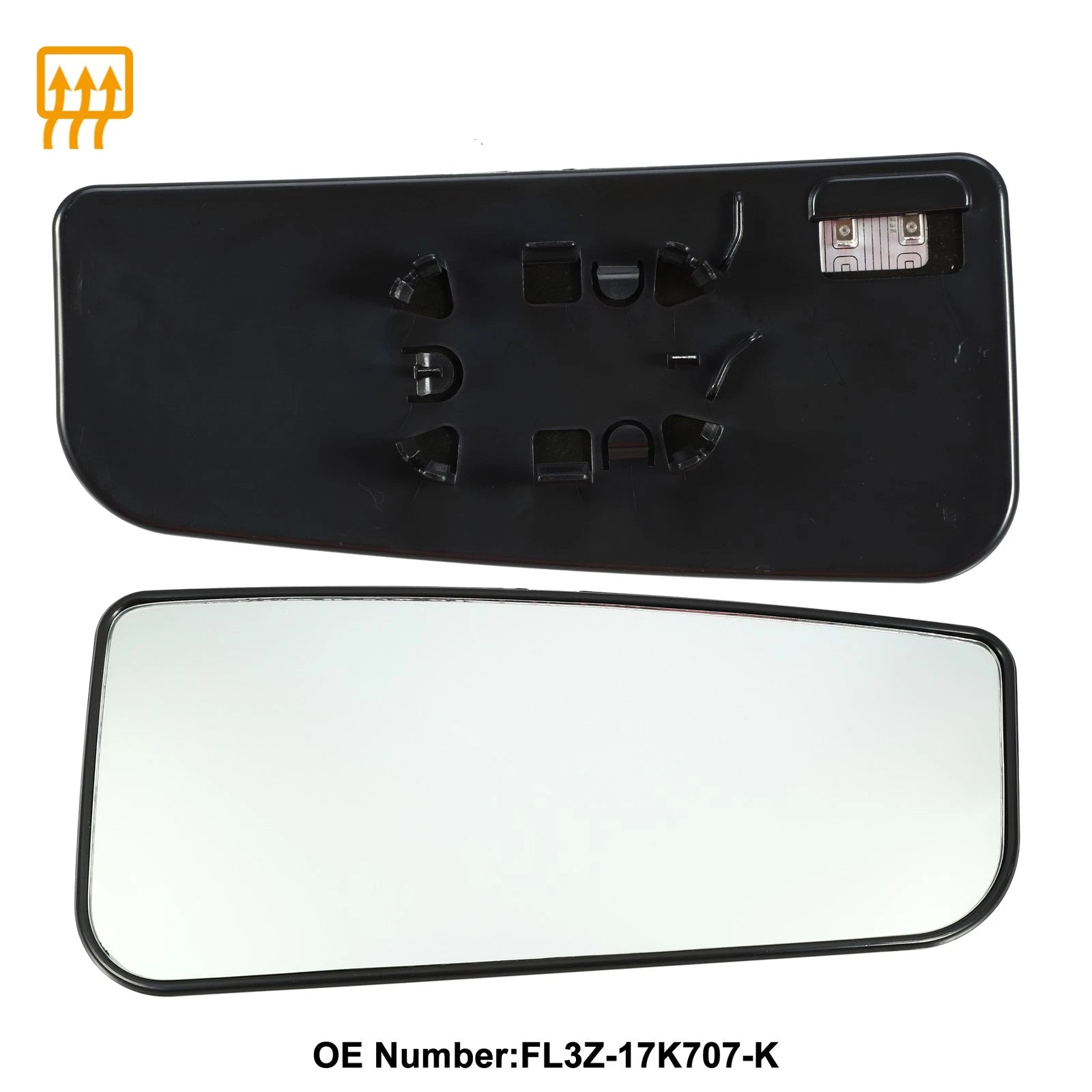 Right Towing Mirror Glass Lower for Ford F-150 F-250 F-350 F-450 F-550 