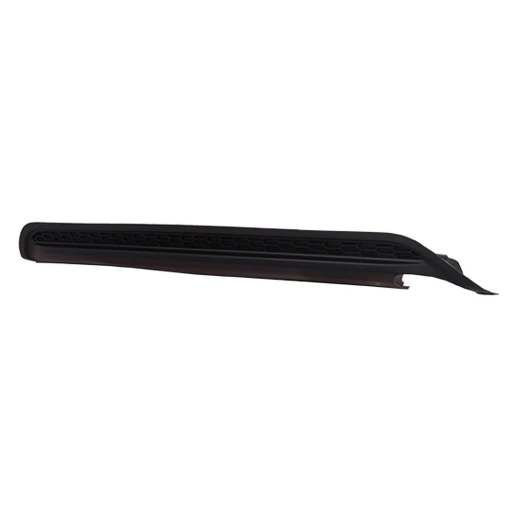 Replacement Black Polypropylene Rear Bumper Lower Valance (See Compatible Chart)